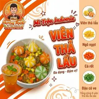 Hình ảnh Mì Trộn Indomie Viên Thả Lẩu