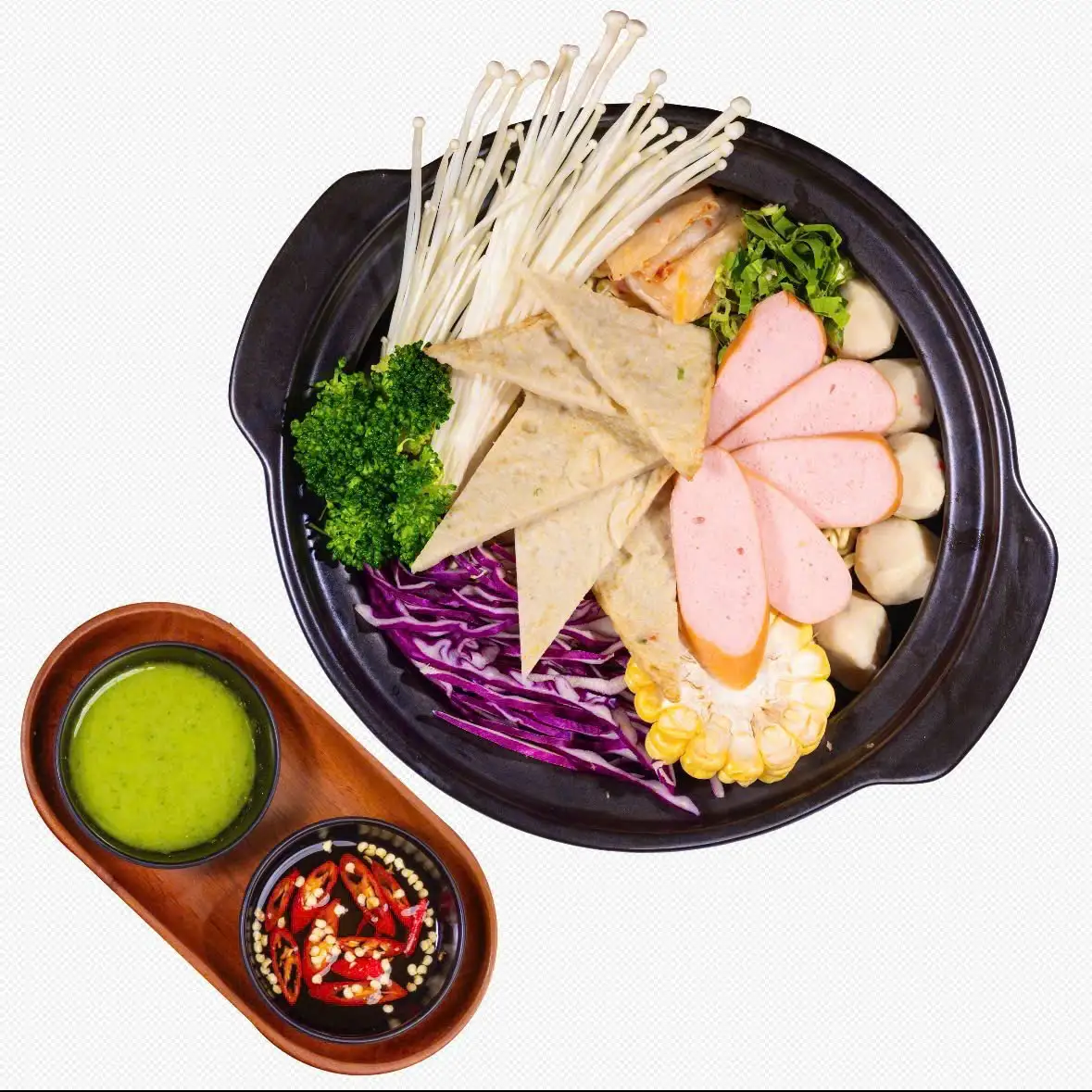 Mì Kim Chi Chả Cá Xúc Xích  - 52.000 ₫ tại Mì Cay Itada - Phan Huy Ích
