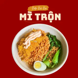 Mì trộn heo chiên xù - 69.000 ₫ tại Mì Trộn & Bánh Ướt Lòng Gà Bếp Bà Ba - Nguyễn Tư Nghiêm