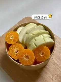 Combo mix 2 loại trái cây theo yêu cầu - Phần nhỏ 350g - 58.000 ₫ tại Tiệm Nhà Mộc - Nước Ép - Trà Trái Cây & Trái Cây Chấm Muối - Nguyễn Kiệm
