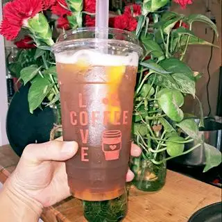 Trà Đào - 35.000 ₫ tại KID'S CAFE' - Nơ Trang Long