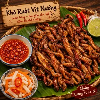 khô ruột vịt  - 43.000 ₫ tại Bà Năm Lai Rai - Khô Nướng & Hột Vịt Lộn - Lê Quang Định