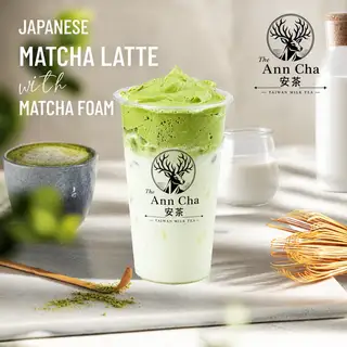 Hình ảnh Matcha latte Matcha foam
