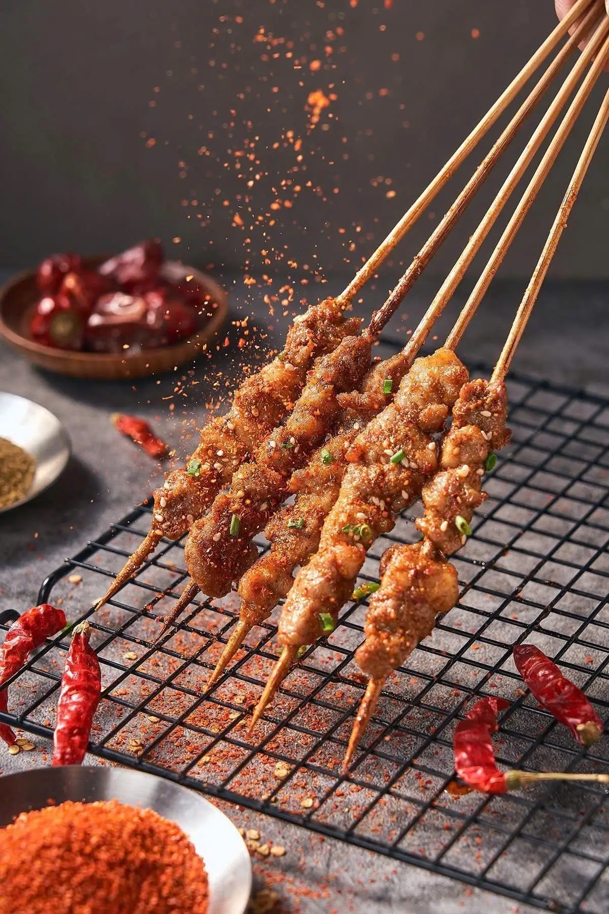 Bò nướng -2 xiên - 69.000 ₫ tại MÃ LẠP HOẢ ĐƯỜNG - Xiên nướng Mala, Phá Lấu Tứ Xuyên & Malatang bò cuộn - Thống Nhất