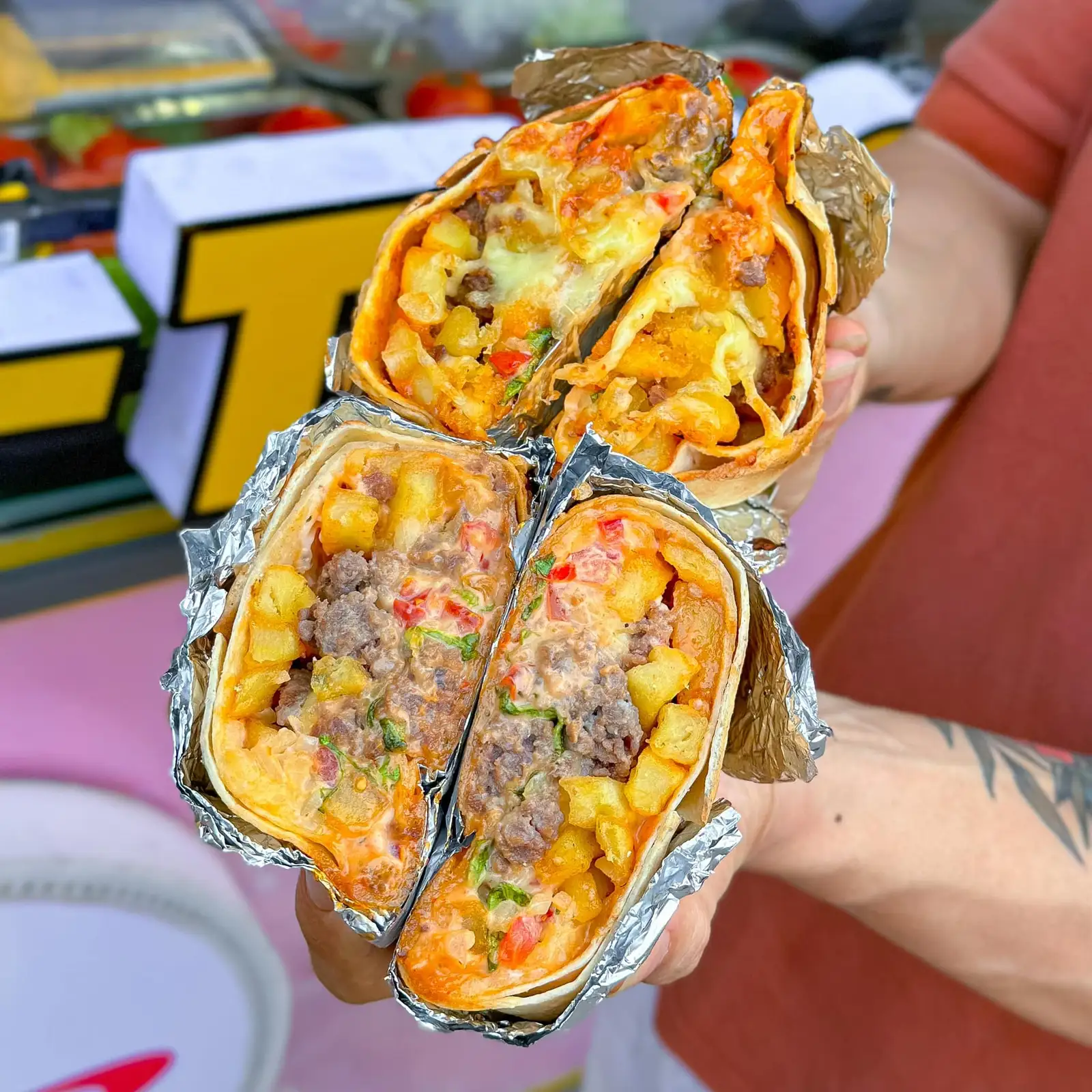 Tacos bò bằm - 52.000 ₫ tại Bánh Tacos Wibu - Bình Phú
