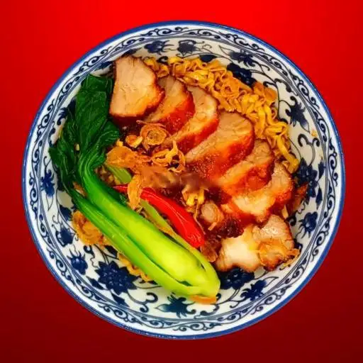 Mì Trộn Xá Xíu - 52.000 ₫ tại Mì Trộn & Mì Tương Đen Bố Già - Lãnh Binh Thăng