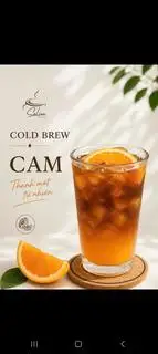 Hình ảnh Cà phê ủ lạnh cam