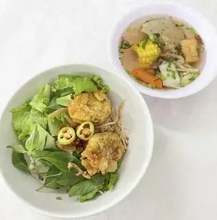 Hình ảnh Hủ tiếu mì chay trộn khô