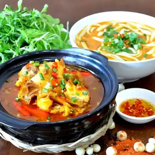 Hình ảnh Bánh canh cá lóc đầu - bao tử