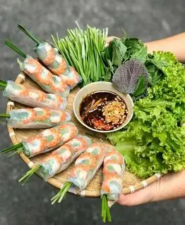 Hình ảnh gỏi cuốn tôm 
