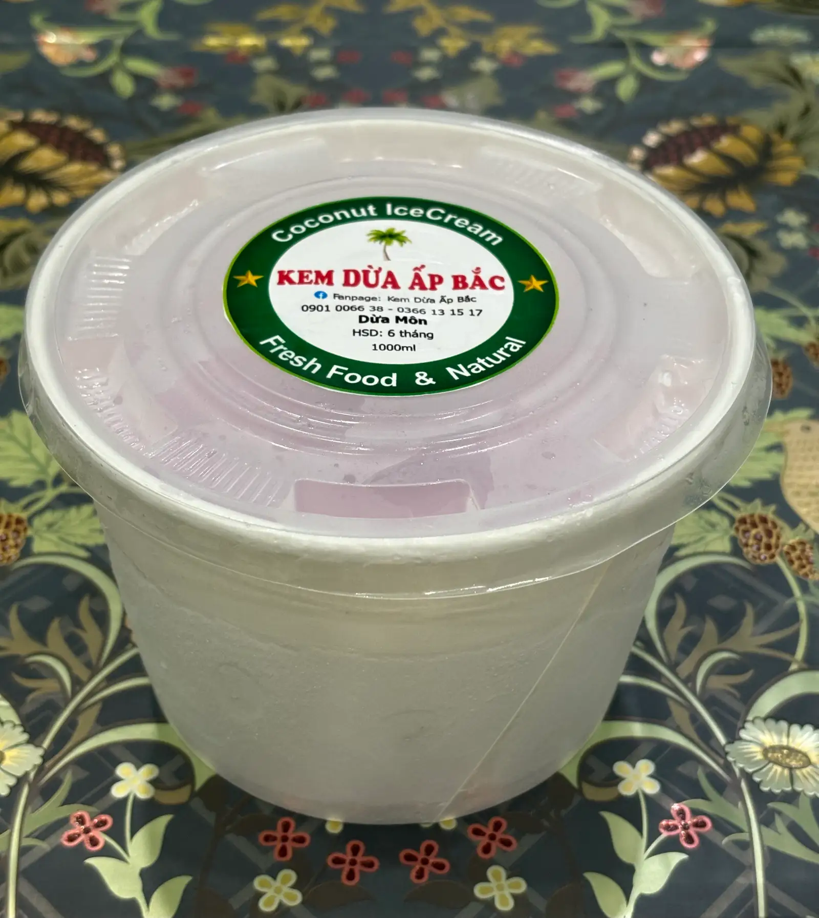 Kem Dừa Môn 350g - 70.000 ₫ tại Kem Dừa Ấp Bắc - Tống Văn Hên