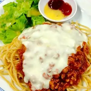 Hình ảnh Mì ý bò bằm phô mai