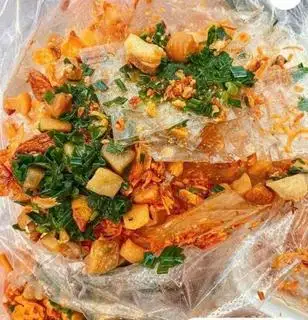 Bánh tráng trộn mỡ hành - tép mỡ - 35.000 ₫ tại Bánh Tráng Nhà Bo - Bánh Tráng Nướng & Bánh Tráng Trộn - Cách Mạng Tháng 8