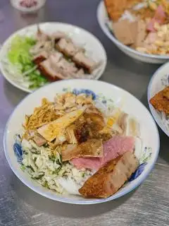 Hình ảnh bún mắm nêm ( chả+ nem)