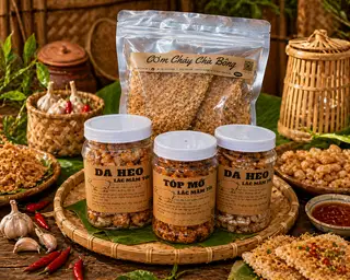 COMBO BESTSELLER - Must Try - 339.000 ₫ tại Ăn Vặt Chíp Chíp - Mì Trộn, Cá Viên Chiên & Tóp Mỡ Da Giòn - Nguyễn Đình Chiểu