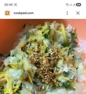 Hình ảnh Bánh tráng dẻo trrộn tỏi phi