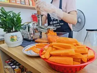 Hình ảnh Dứa +Cà rốt +Chanh dây