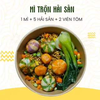 Hình ảnh Mì trộn hải sản 