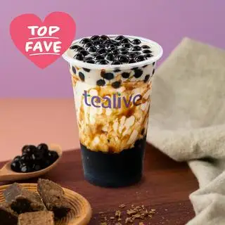 Sữa tươi trân châu đường nâu - 54.000 ₫ tại Trà Sữa Tealive - Ministop Trần Thiện Chánh