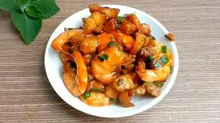 Hình ảnh tôm sốt me