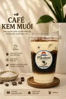 cafe kem muối - 38.000 ₫ tại Tiệm Matcha Pikaboo - Chung Cư Saigon South Residences