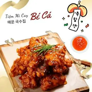 Gà Sốt Cay - 매운 소스 치킨 - 45.000 ₫ tại Ăn Vặt Bé Cá - Trà Sữa & Mỳ Cay - Phan Văn Trị