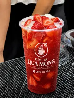 Hình ảnh Trà Dâu Tây Mãng Cầu