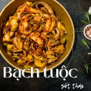Hình ảnh Bạch tuộc sốt Thái size L - phần 2,3 người ăn