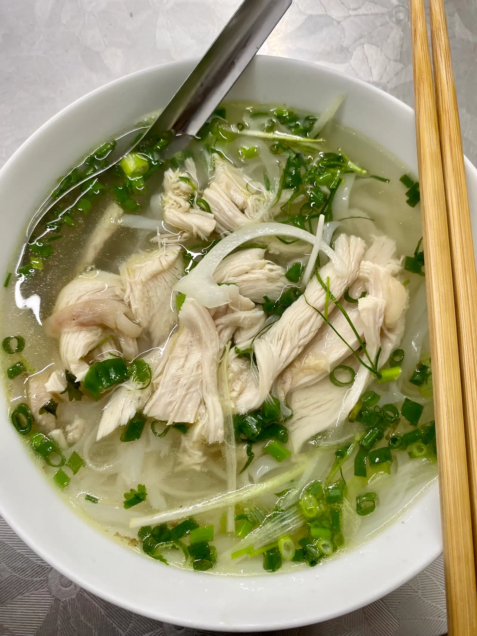 Hình ảnh Bún gà lườn