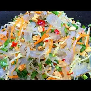 Hình ảnh gỏi xoài sứa