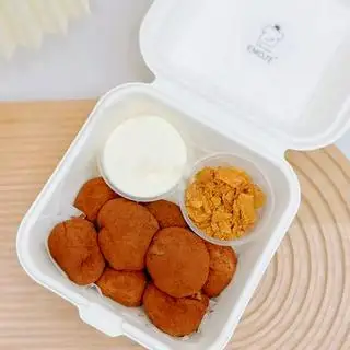 Hình ảnh Bánh Mochi Chấm Kem Sữa vị Cacao
