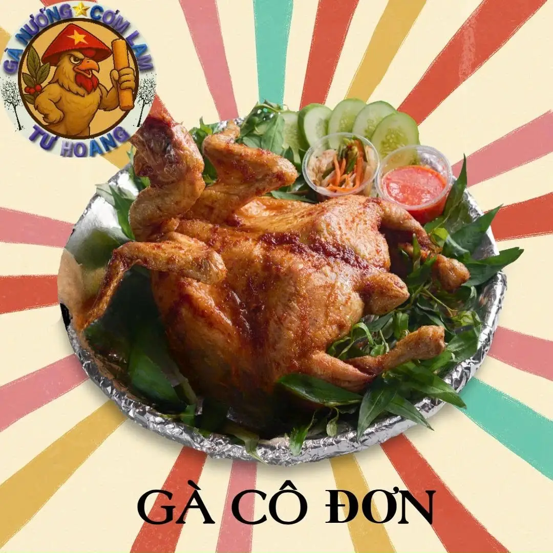 Hình ảnh Gà nướng cô đơn