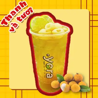 Trà Nhãn hoa lài [L] - 35.000 ₫ tại Trà Sữa YORA - Ăn Vặt & Đá Xay & Milo - Nguyễn Văn Lạc