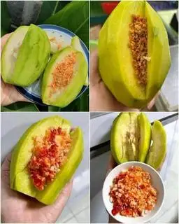 Hình ảnh Cóc giòn ngọt cắt sẵn