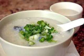 Cháo hành thị nở - 25.000 ₫ tại Tiệm Ăn Anh Năm - Cháo Hàu, Mì Xào Hàu & Đặc Sản Hàu - Bà Hạt