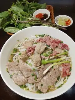 Phở tái nạm viên - 50.000 ₫ tại Phở Trần Kiều - Phở Bò Ngon Tân Phú - Thạch Lam