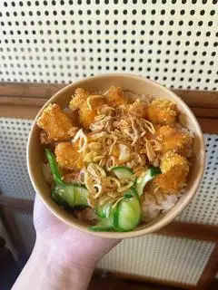 Hình ảnh Xôi gà giòn