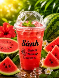 Hình ảnh Nước ép dưa hấu(500ml)