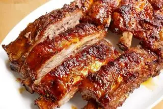Sườn Heo nướng  - 120.000 ₫ tại Phát Tài - Bún Chả & Bún Đậu Hà Nội - Đường Số 14
