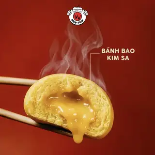 Bánh Bao Kim Sa - 18.000 ₫ tại Bánh Mì PewPew - Đường D5