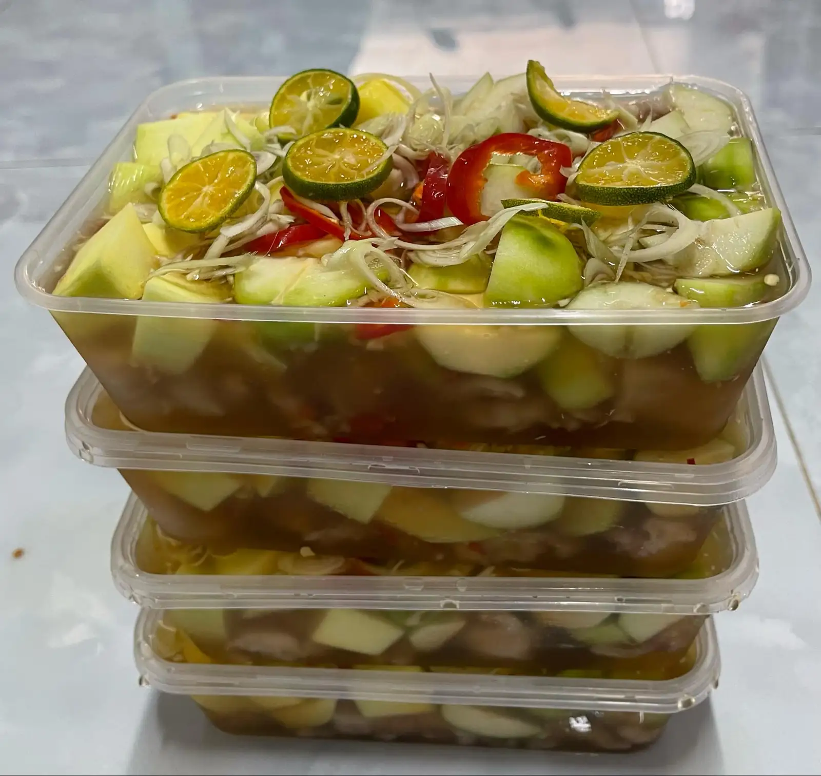 CHÂN GÀ RÚT XƯƠNG NGÂM SẢ TẮC - 75.000 ₫ tại Ngọc Giang Food - Tré Trộn, Chân Gà Sốt Thái, Chân Gà Ngâm Sả Tắc - Thân Văn Nhiếp 