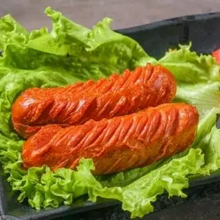 4 Xúc xích Đức chiên + 1 Khoai tây - 78.000 ₫ tại Hot Chicken - Gà Sốt & Khoai Chiên Giòn - Điện Biên Phủ