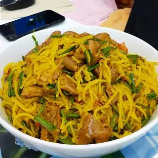 Hình ảnh BÚN LÒNG XÀO NGHỆ