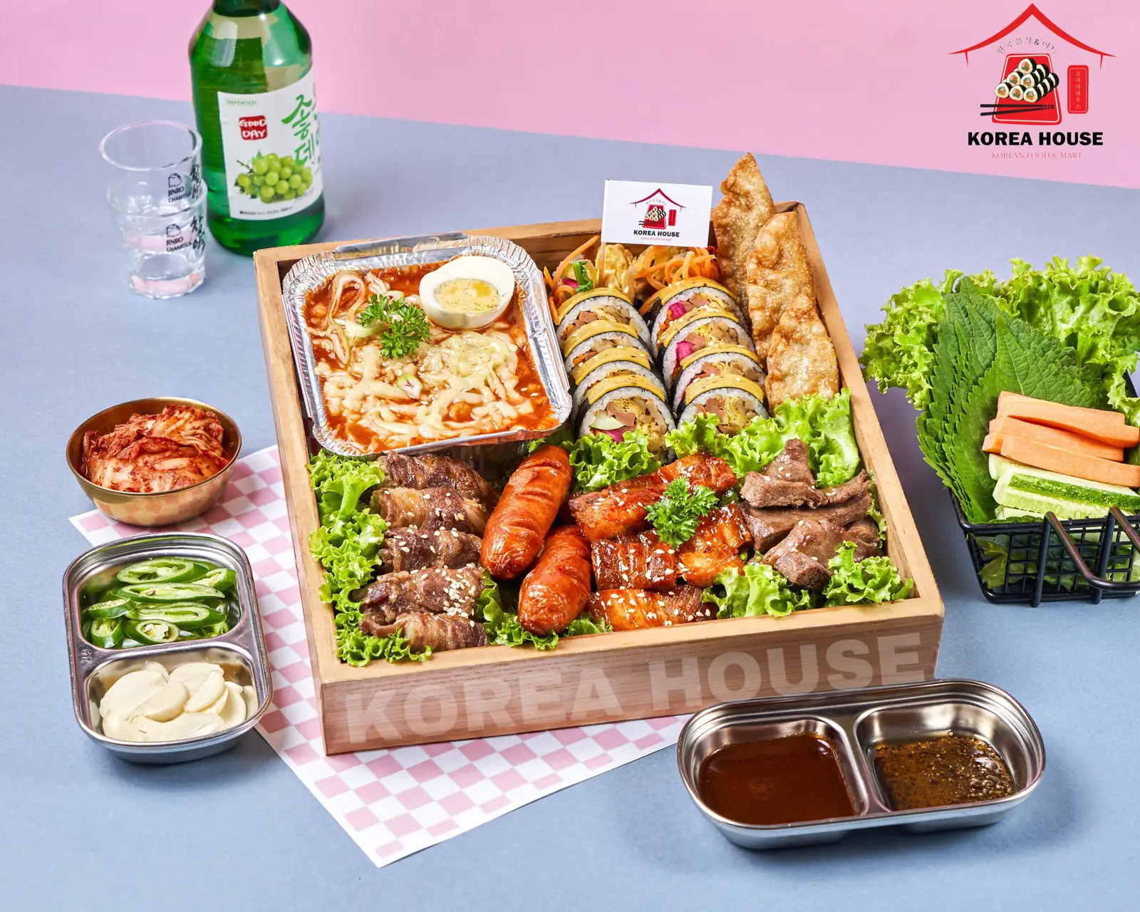 Korea House Box Busan - coca - 519.000 ₫ tại Korea House - Món Ăn Hàn Quốc - Tô Hiến Thành