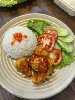 Hình ảnh Cơm gà mắm tỏi