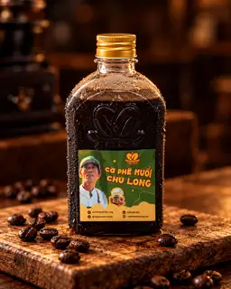 Hình ảnh Chai Cà Phê Đen (Classic)