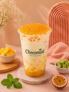 Hình ảnh Lục Trà Sữa Xoài