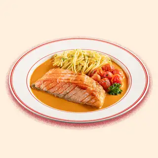 Hình ảnh Steak Cá hồi & Pasta