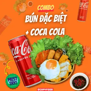 Hình ảnh Combo Bún Đặc Biệt + Coca Cola