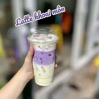 Hình ảnh LATTE KHOAI MÔN 